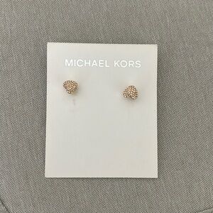 Rose-Gold Heart earrings